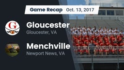 Recap: Gloucester  vs. Menchville  2017
