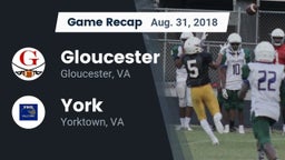 Recap: Gloucester  vs. York  2018