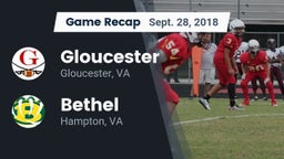 Recap: Gloucester  vs. Bethel  2018