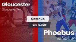 Matchup: Gloucester vs. Phoebus  2018
