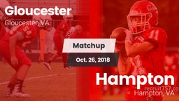 Matchup: Gloucester vs. Hampton  2018