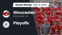 Recap: Gloucester  vs. Playoffs 2018