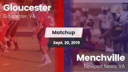 Matchup: Gloucester vs. Menchville  2019