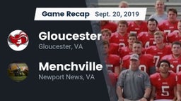 Recap: Gloucester  vs. Menchville  2019