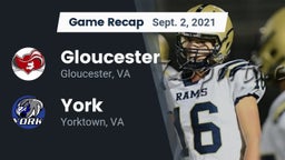 Recap: Gloucester  vs. York  2021