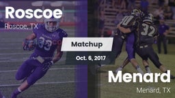Matchup: Roscoe vs. Menard  2017