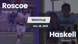 Matchup: Roscoe vs. Haskell  2018