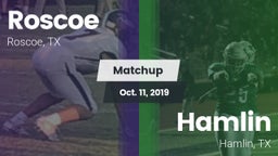 Matchup: Roscoe vs. Hamlin  2019