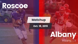 Matchup: Roscoe vs. Albany  2019