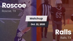 Matchup: Roscoe vs. Ralls  2020