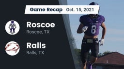 Recap: Roscoe  vs. Ralls  2021