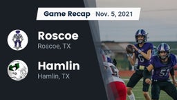 Recap: Roscoe  vs. Hamlin  2021