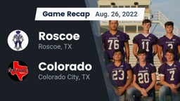 Recap: Roscoe  vs. Colorado  2022