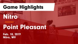Nitro  vs Point Pleasant  Game Highlights - Feb. 18, 2019