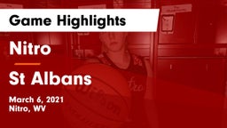 Nitro  vs St Albans Game Highlights - March 6, 2021