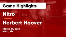 Nitro  vs Herbert Hoover Game Highlights - March 11, 2021
