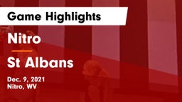Nitro  vs St Albans Game Highlights - Dec. 9, 2021