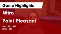 Nitro  vs Point Pleasant  Game Highlights - Feb. 23, 2022