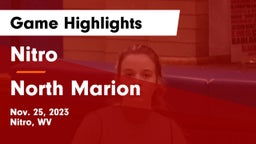 Nitro  vs North Marion  Game Highlights - Nov. 25, 2023