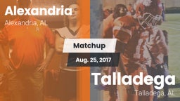 Matchup: Alexandria vs. Talladega  2017