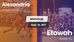 Matchup: Alexandria vs. Etowah  2017