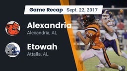 Recap: Alexandria  vs. Etowah  2017