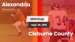 Matchup: Alexandria vs. Cleburne County  2018