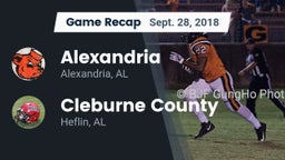 Recap: Alexandria  vs. Cleburne County  2018