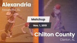 Matchup: Alexandria vs. Chilton County  2019