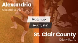Matchup: Alexandria vs. St. Clair County  2020