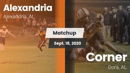 Matchup: Alexandria vs. Corner  2020
