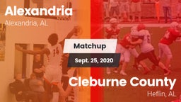 Matchup: Alexandria vs. Cleburne County  2020