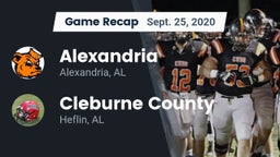 Recap: Alexandria  vs. Cleburne County  2020