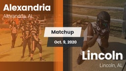 Matchup: Alexandria vs. Lincoln  2020