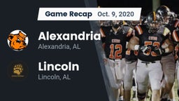 Recap: Alexandria  vs. Lincoln  2020
