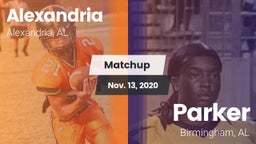 Matchup: Alexandria vs. Parker  2020