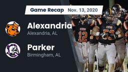 Recap: Alexandria  vs. Parker  2020