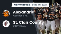 Recap: Alexandria  vs. St. Clair County  2021