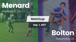 Matchup: Menard vs. Bolton  2017