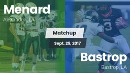 Matchup: Menard vs. Bastrop  2017