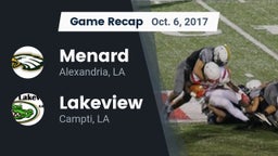 Recap: Menard  vs. Lakeview  2017