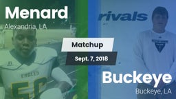Matchup: Menard vs. Buckeye  2018
