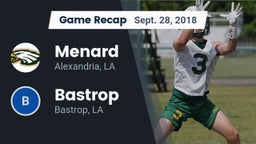 Recap: Menard  vs. Bastrop  2018