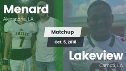 Matchup: Menard vs. Lakeview  2018