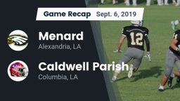 Recap: Menard  vs. Caldwell Parish  2019