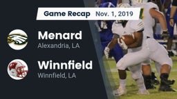 Recap: Menard  vs. Winnfield  2019