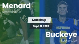 Matchup: Menard vs. Buckeye  2020