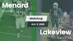 Matchup: Menard vs. Lakeview  2020