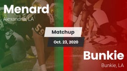Matchup: Menard vs. Bunkie  2020