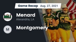 Recap: Menard  vs. Montgomery 2021